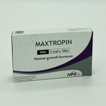 MAXTROPIN 50 IU – 5 амп. х 10iu – MAXLab